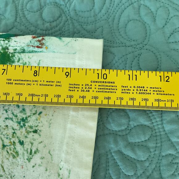 Vintage Marguerita Hand Painted Cotton Tee Lady by the Lake Medium - Picture 10 of 10